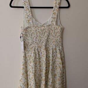 Floral Linen Sundress